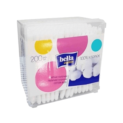Ватные палочки Bella Cotton, №100 (пласт)