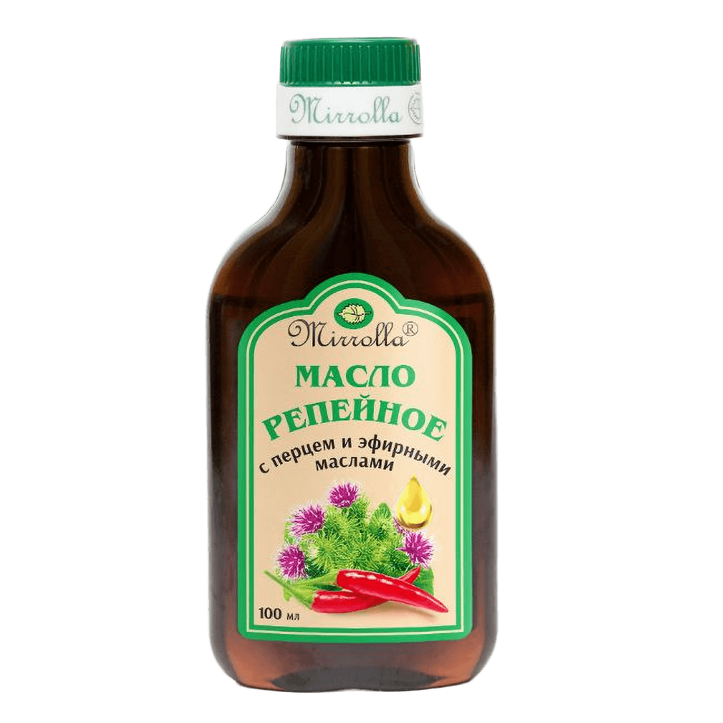 Repeynoye maslo s pertsem i efirnymi maslami, 100 ml
