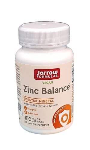 Цинк Баланс (Jarrow Zinc Balance), капс. №100