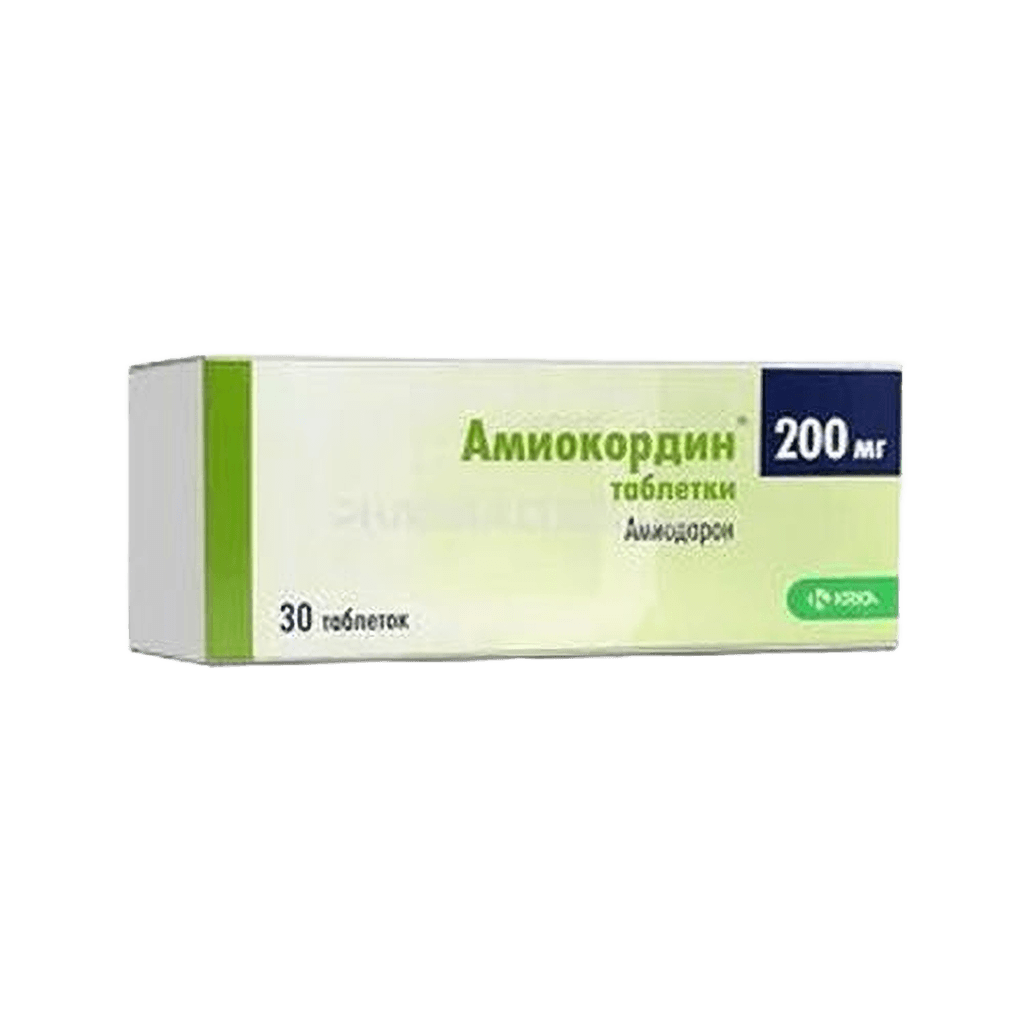 Амиокордин, 200 мг, таб. №30