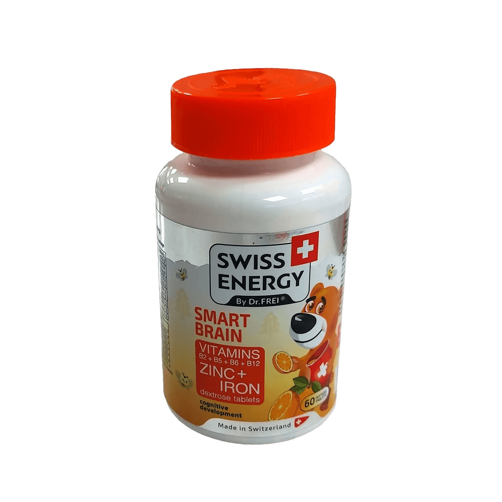 Витамины Swiss Energy Smart Brain, капс. №60