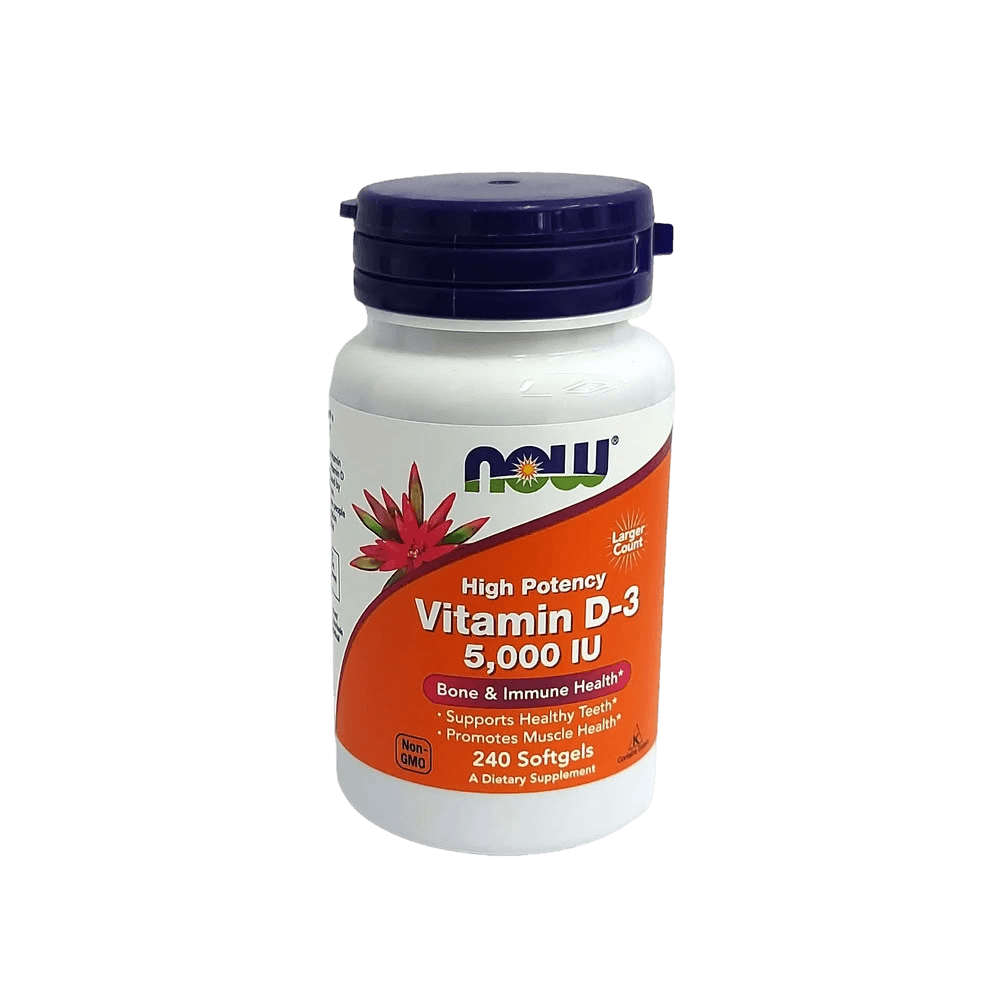 Витамин Д-3 (NOW Vitamin D-3), 5000 ме, капс. №240