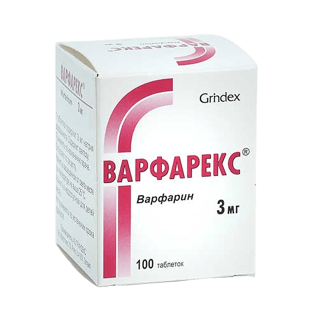 Варфарекс, 3 мг, таб. №100