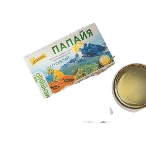 Травяной чай Папайя Mehrigiyo, 5 г, пакеты. №6 (зеленый)