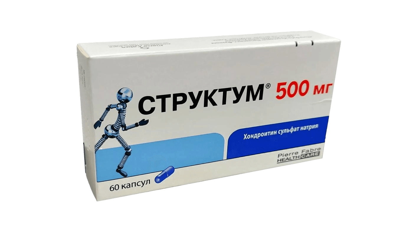 Структум, 500 мг, капс. №60