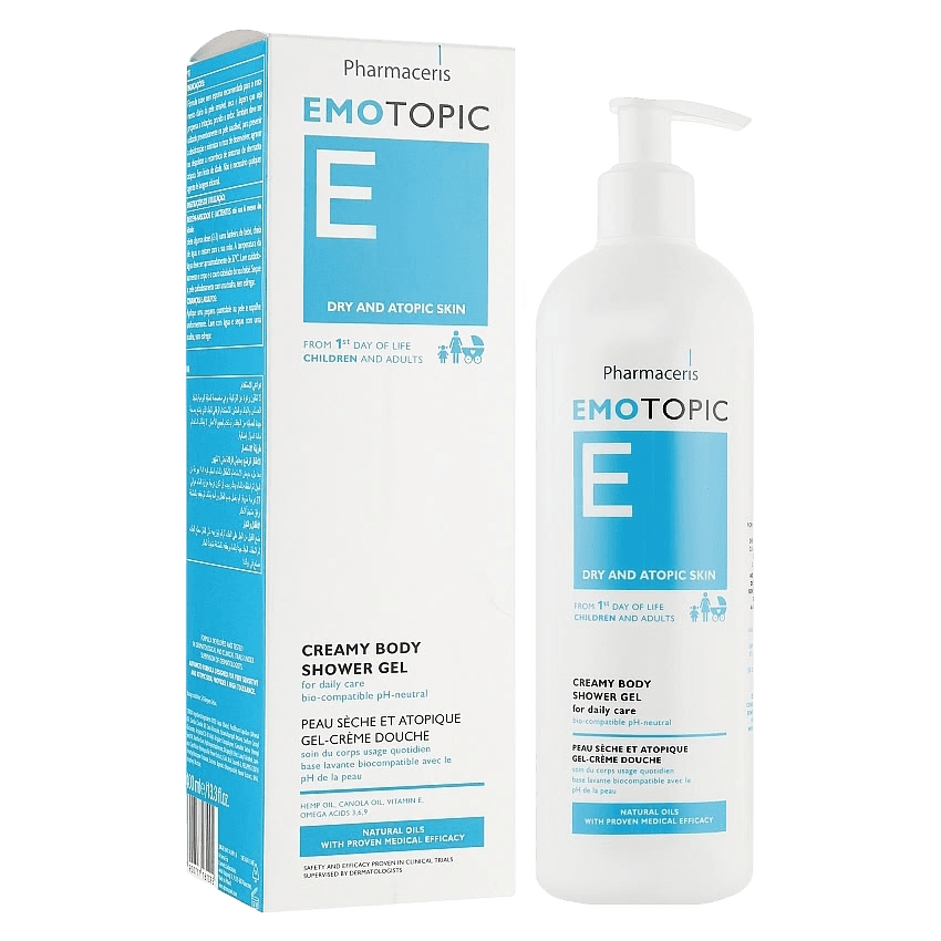 Бальзам Emotopic E Hydrating Lipid-Replenishing Body, 400 мл