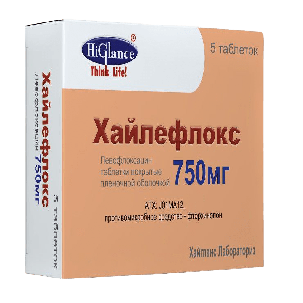 Хайлефлокс, 750 мг, таб. №100