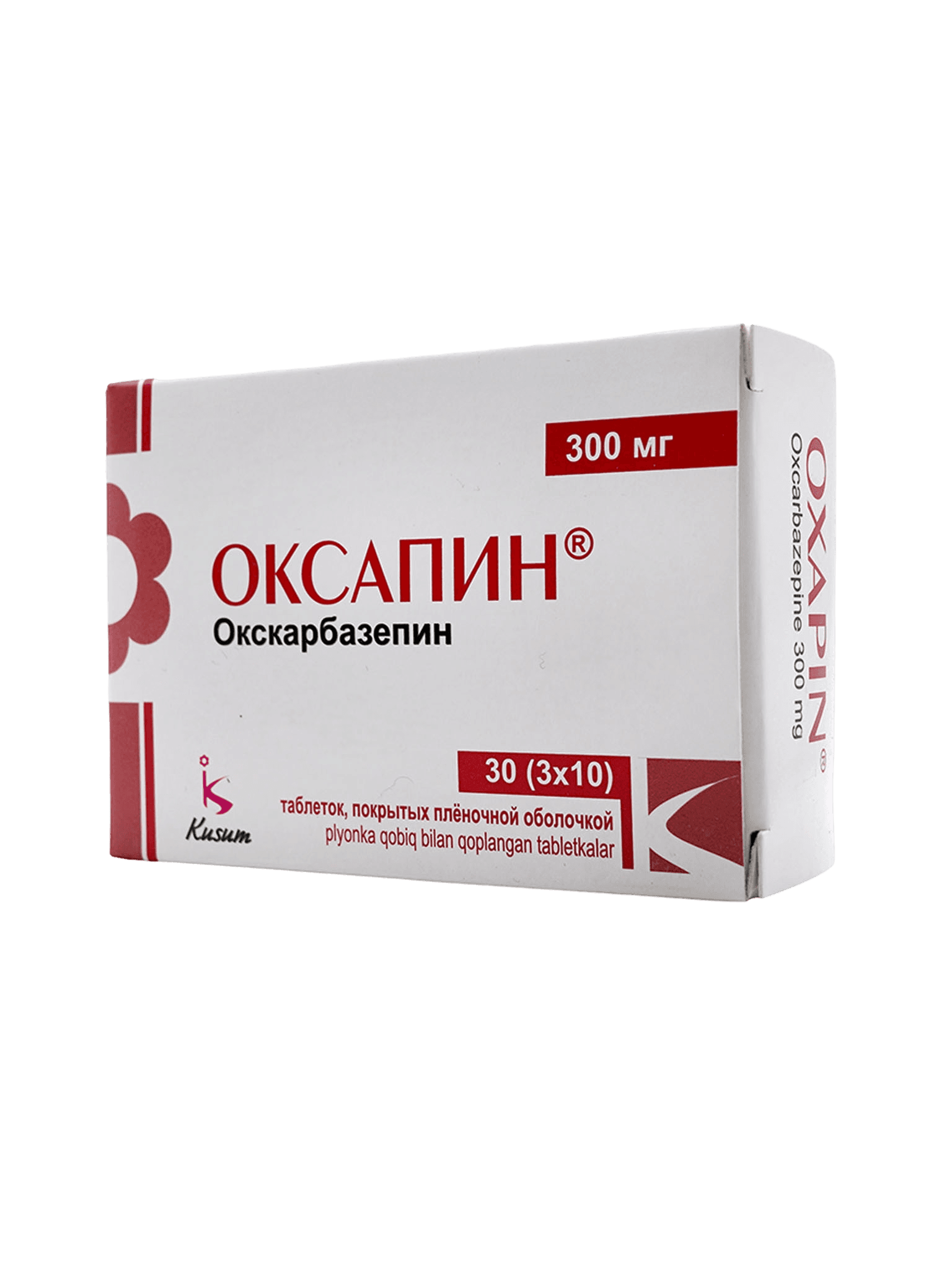 Оксапин, 300 мг, таб. №30