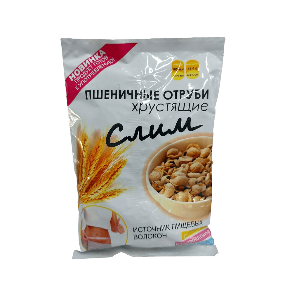 Пшеничные Отруби Slim хрустящие, 200 г