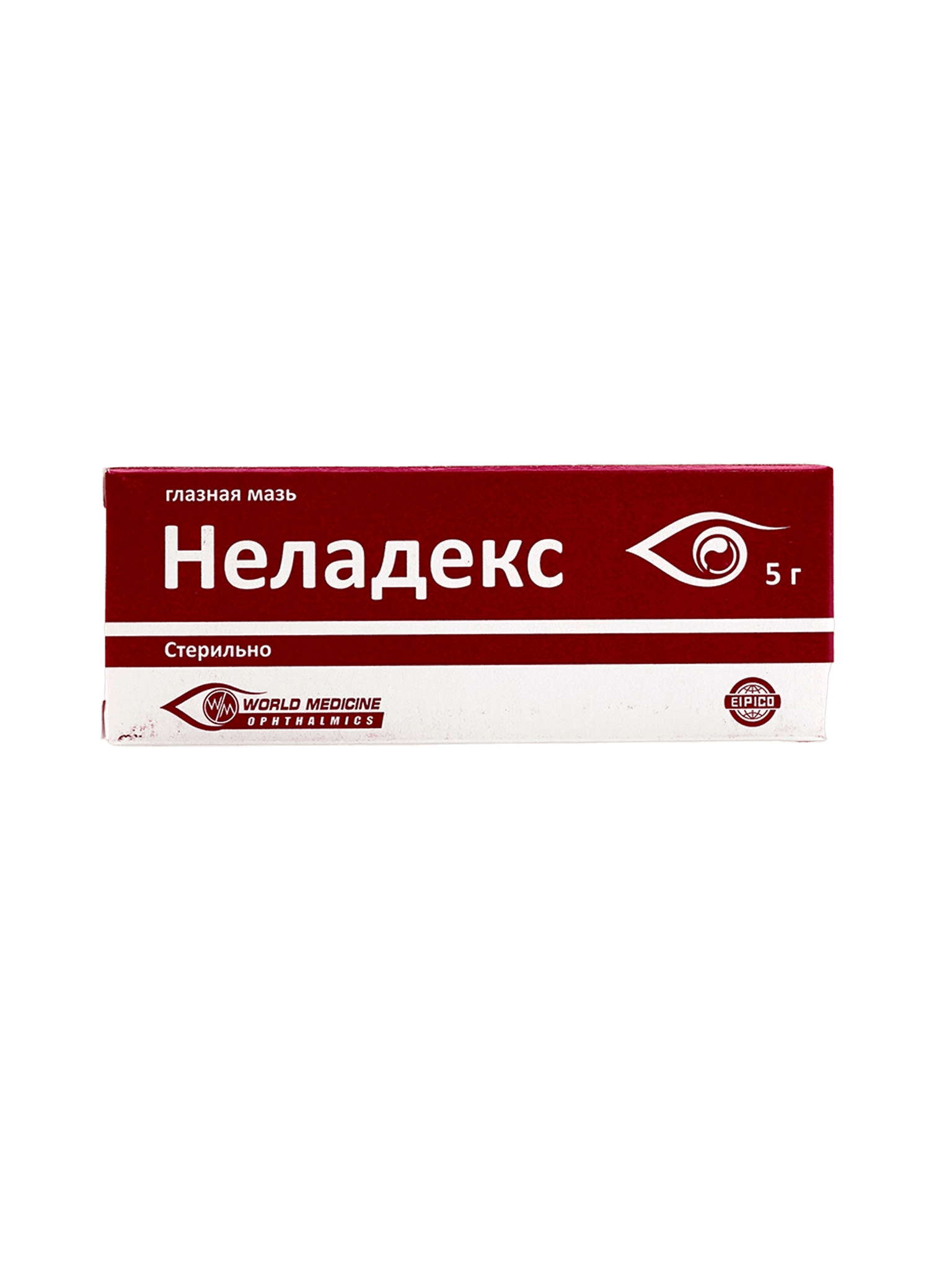 Неладекс, 5 г, мазь глаз.