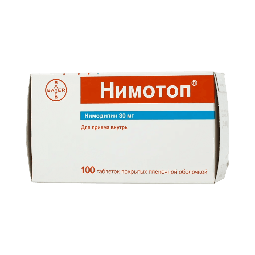 Нимотоп, 30 мг, таб. №100