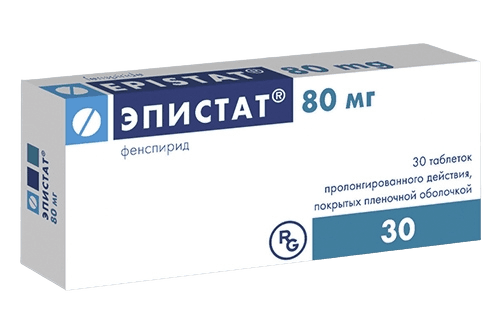 Эпистат, 80 мг, таб. №30