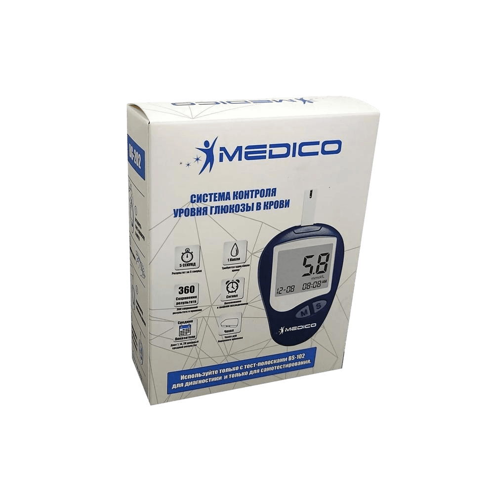 Глюкометр Medico, BG-202