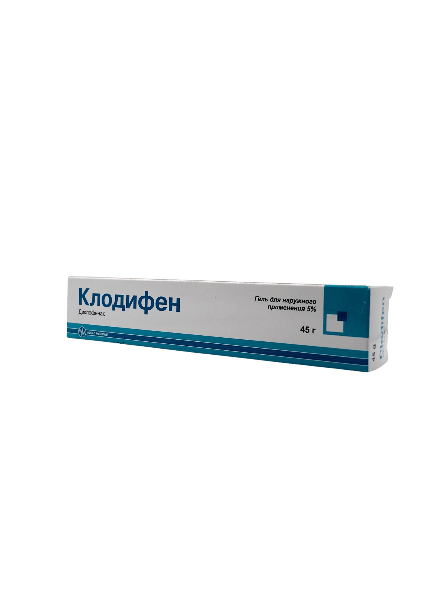 Клодифен, 5%, 45 г, гель