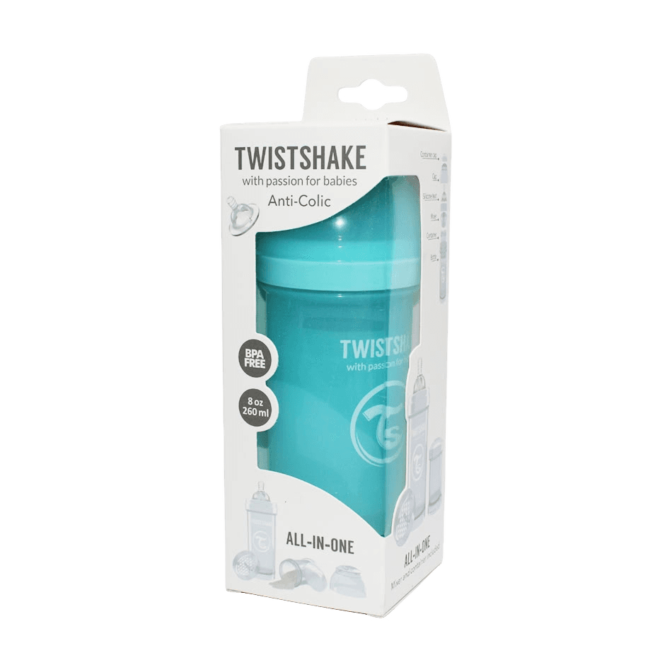 Бутылка дет. Twistshake Anti-Colic, 260 мл (синий)