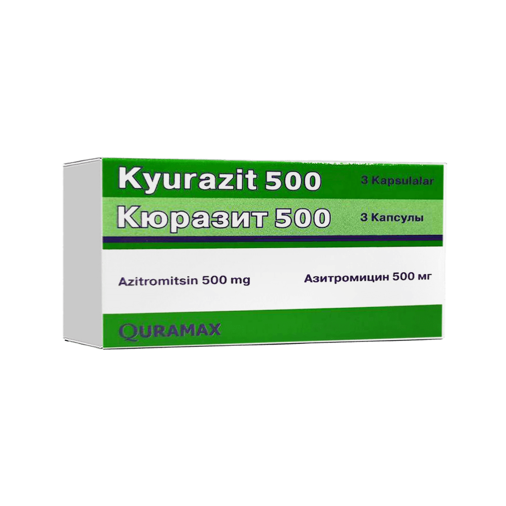 Кюразит, 500 мг, капс. №3
