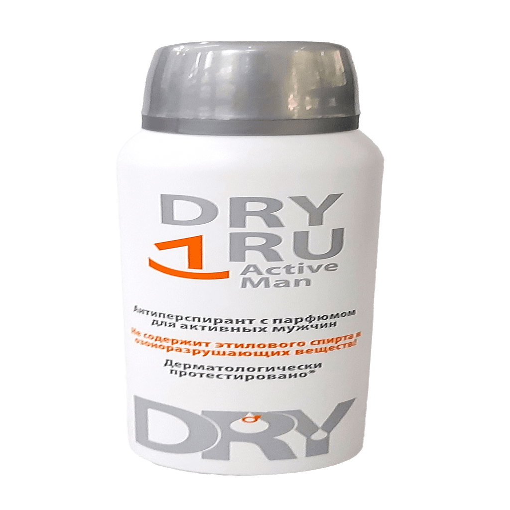 Антиперспирант с парфюмом DryRu Active Man, 150 мл