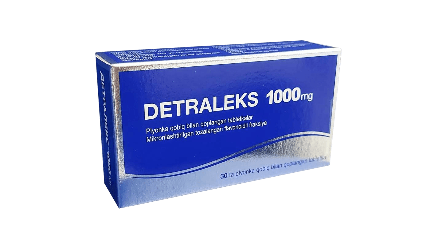 Детралекс, 1000 мг, таб. №60