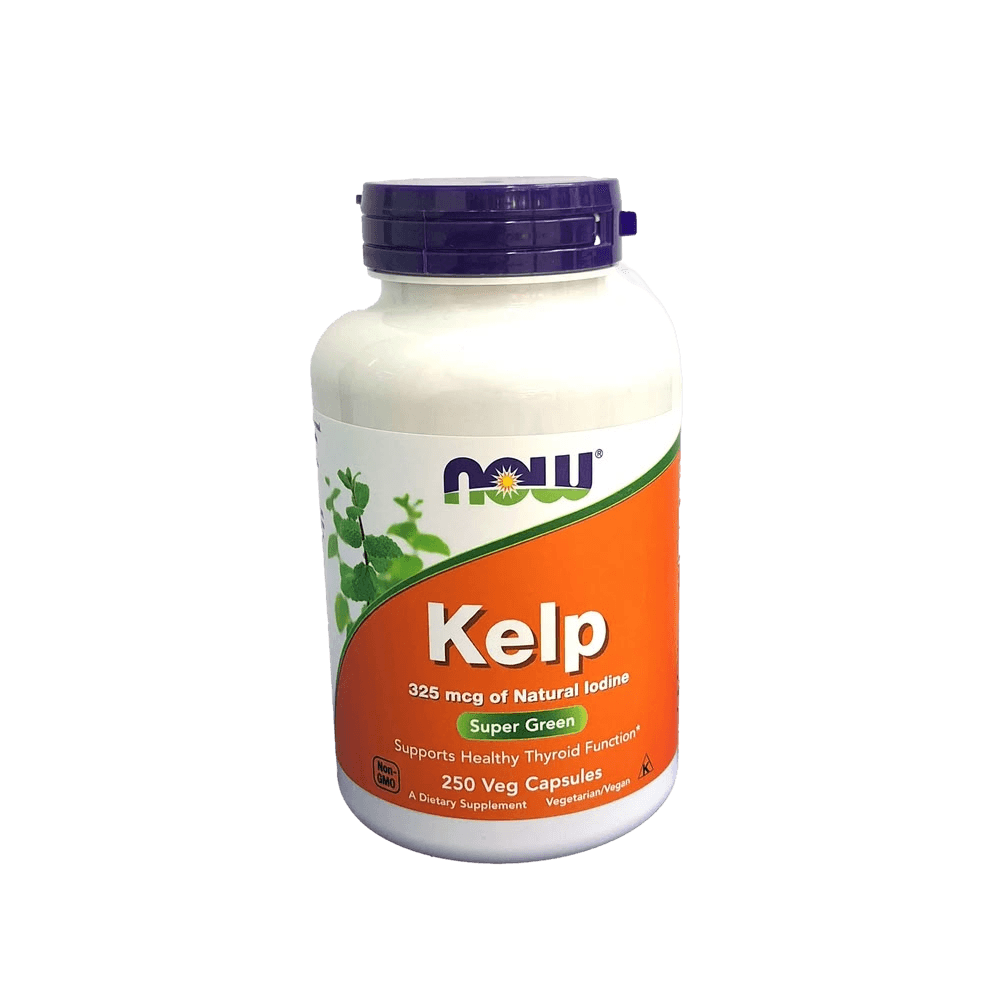Келп (NOW Kelp), 325 мкг, капс. №250