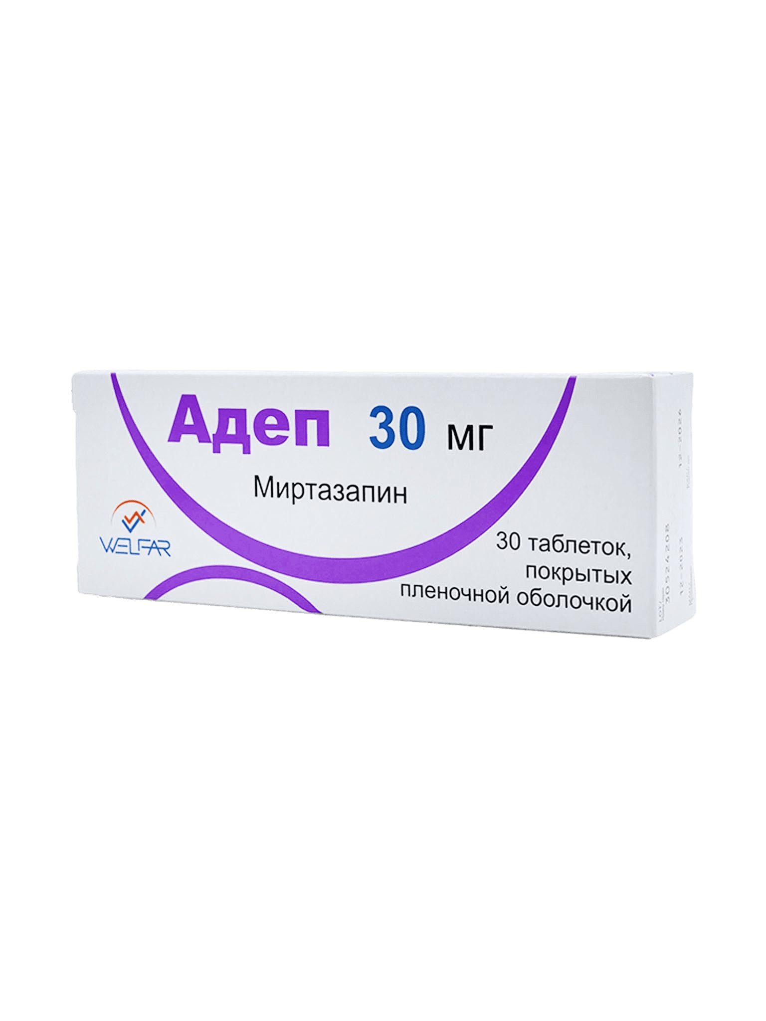 Адеп, 30 мг, таб. №30