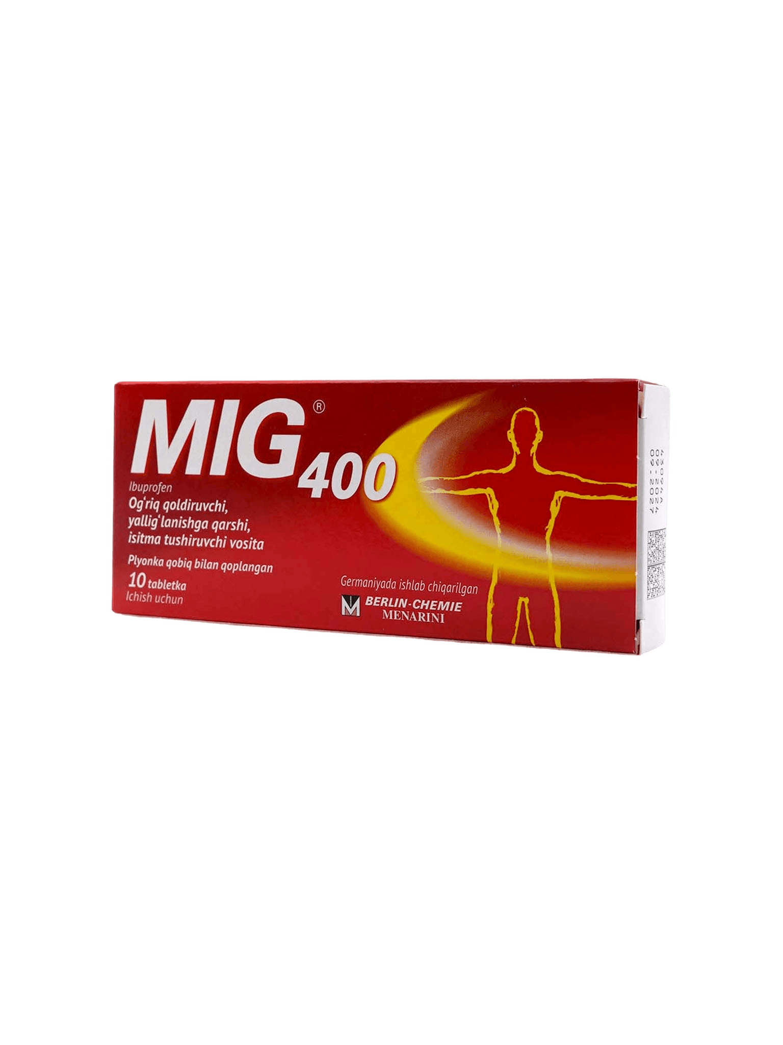 Миг, 400 мг, таб. №10