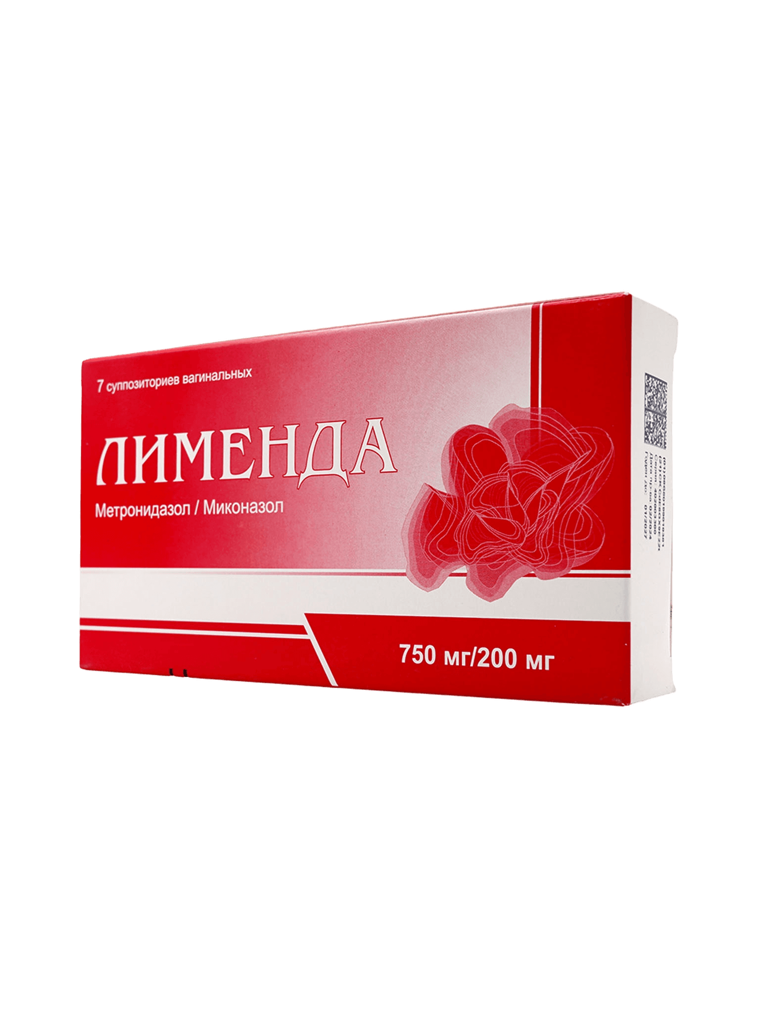Лименда, 750 мг/200 мг, супп. ваг. №7