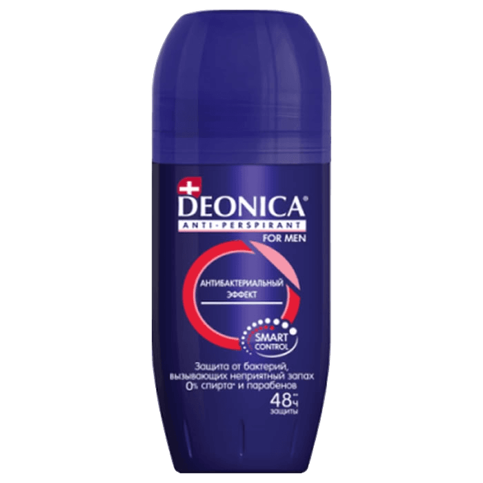 Антиперспирант Антибактериальный Deonica for Men, 50 мл
