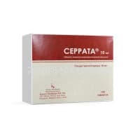 Серрата, 10 мг, таб. №30