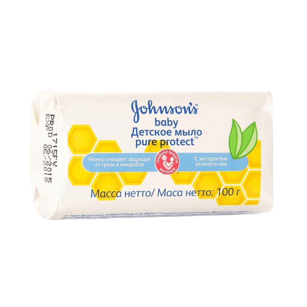 Мыло детское Johnson's BABY Pure Protect, 100 г