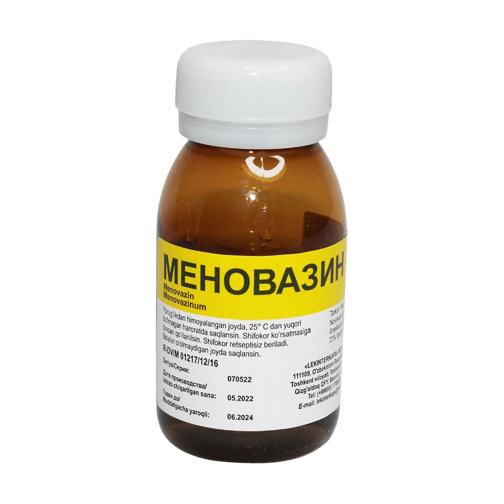 Меновазин, 40 мл, флак.