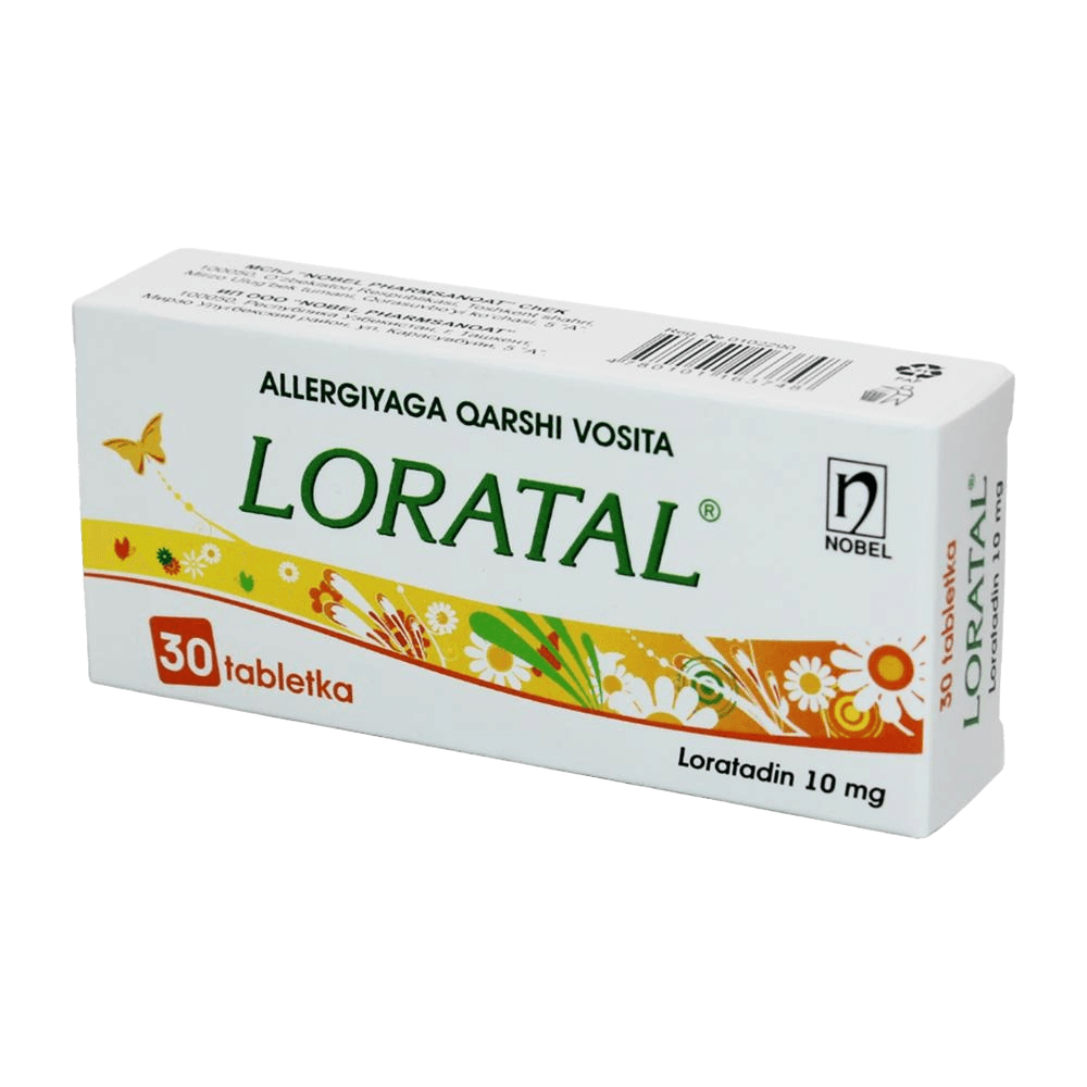 Лораталь, 10 мг, таб. №30