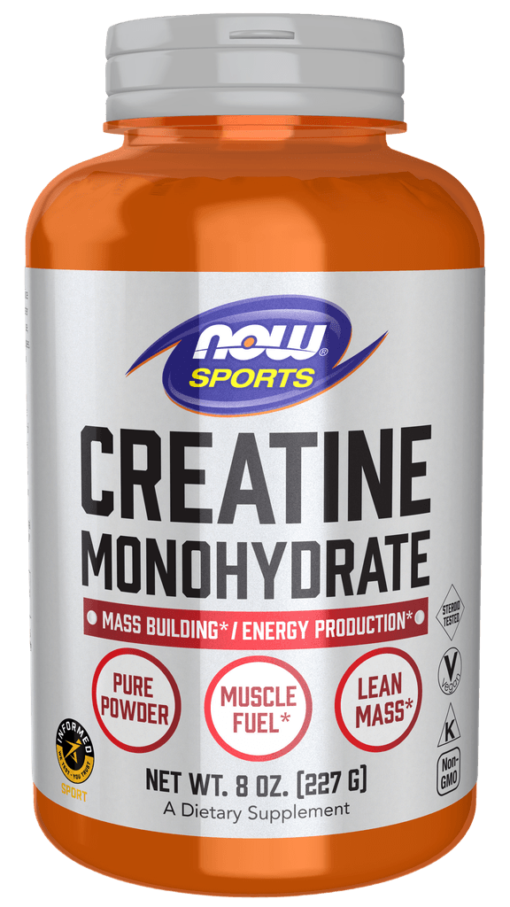 Creatine Monohydrate (NOW Sports Creatine Monohydrate), 227 g