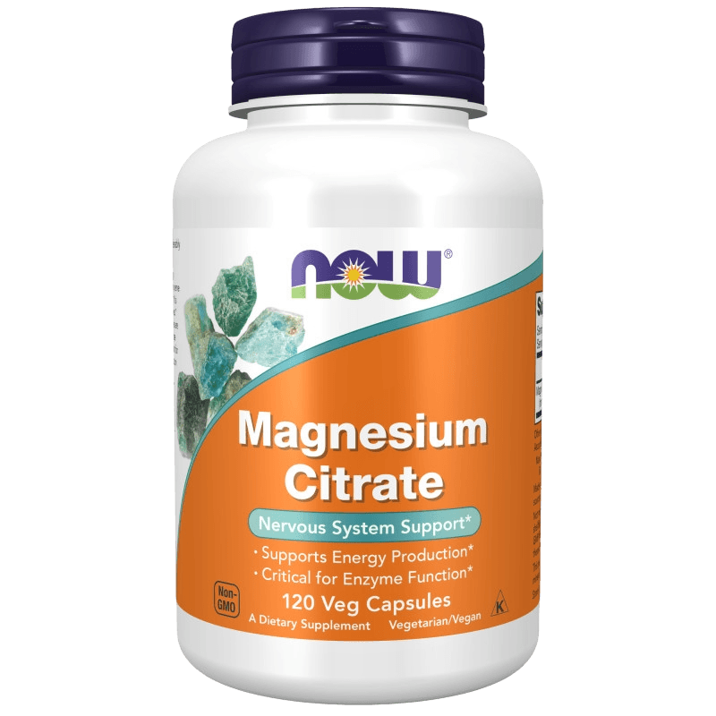 Магния цитрат (NOW Magnesium Citrate), капс. №120