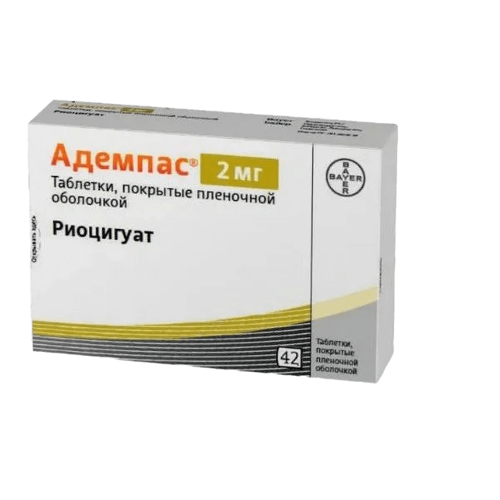 Адемпас, 2 мг, таб. №42