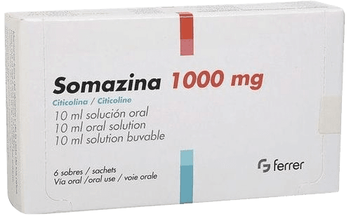 Сомазина, 1000 мг, 10 мл, пакетики №6