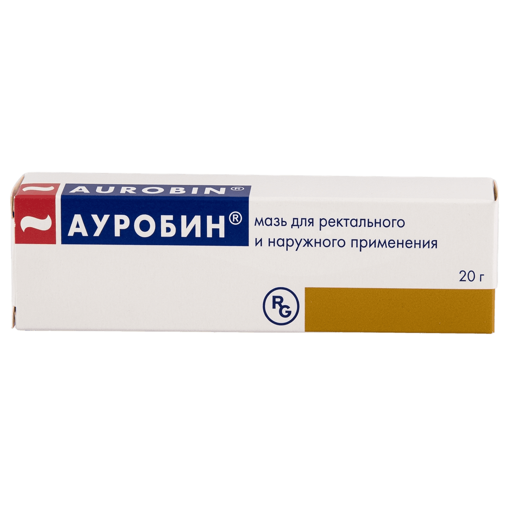 Ауробин, 20 г, мазь