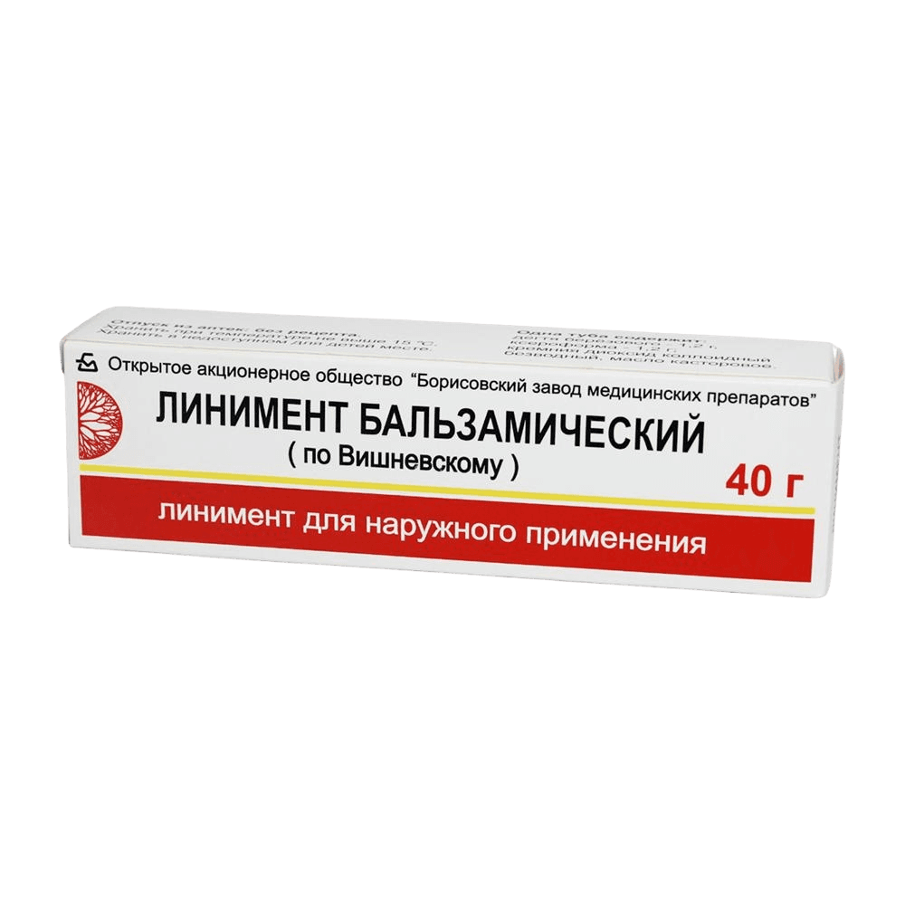 Линимент бальзамический по Вишневскому, 40 г