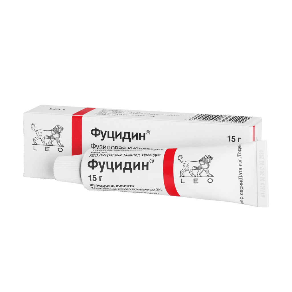 Фуцидин, 2%, 15 г, крем
