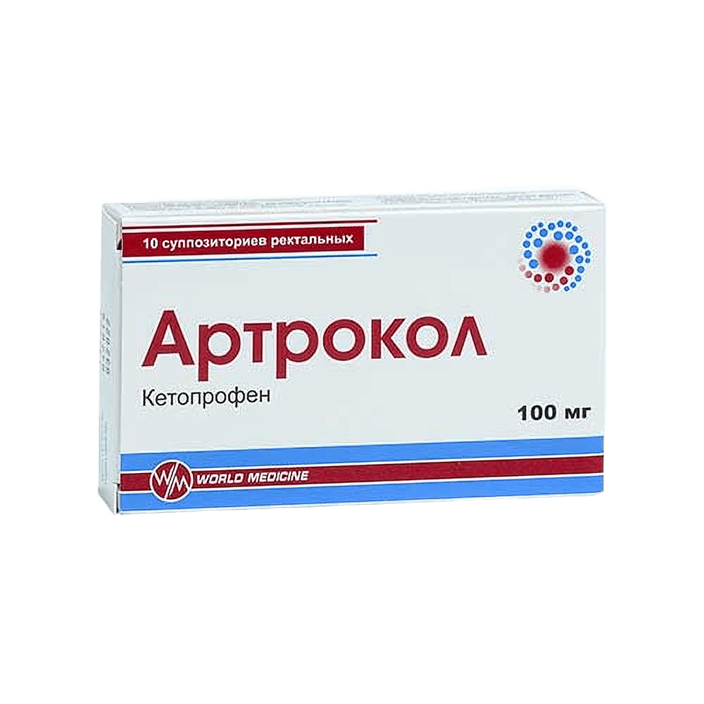 Артрокол, 100 мг, супп. рект. №10