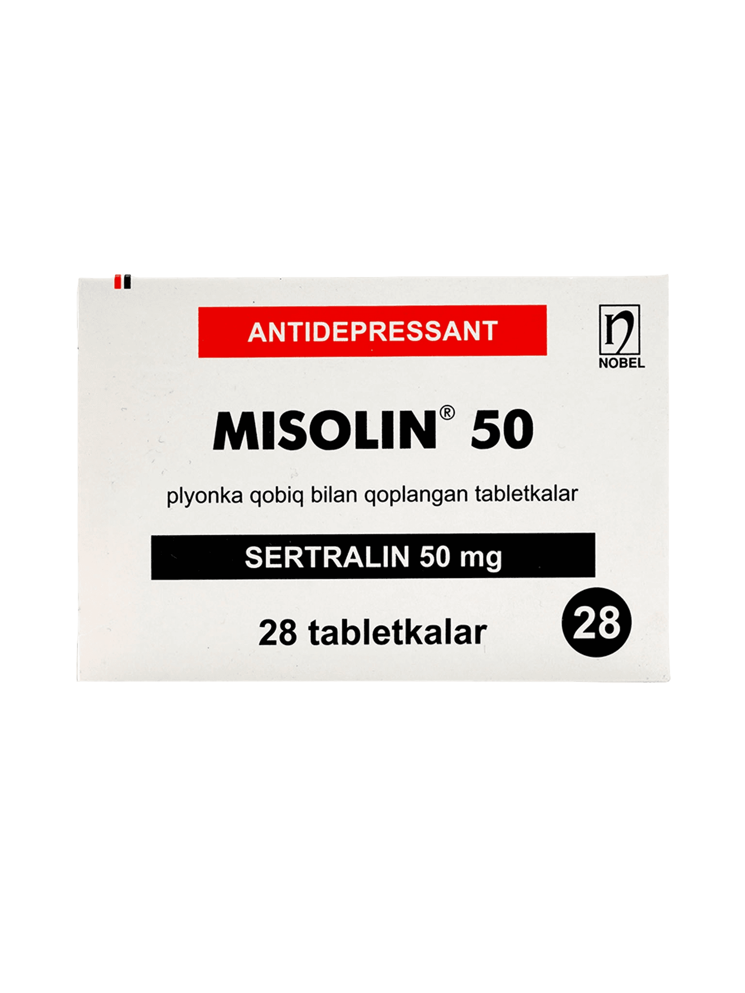 Мисолин, 50 мг, таб. №28