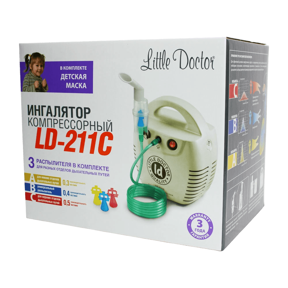 Ингалятор компрессорный, м. LD-211C