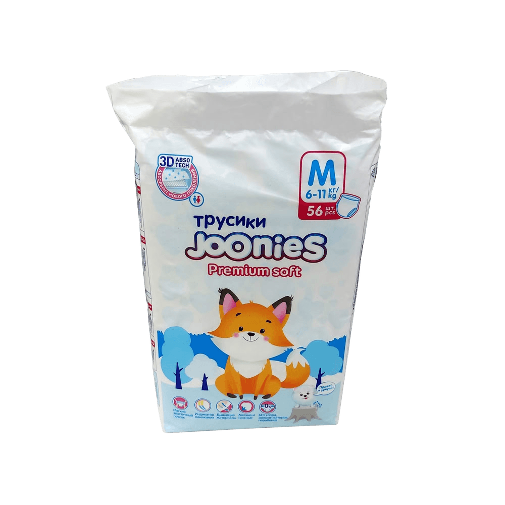 Подгузники трусики Joonies Premium soft, раз. M, №56
