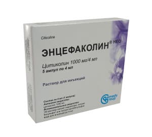 Энцефаколин Нео, 1000 мг/4 мл, 4 мл, амп. №5