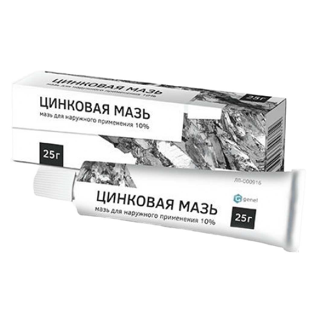 Цинковая мазь, 10%, 25 г