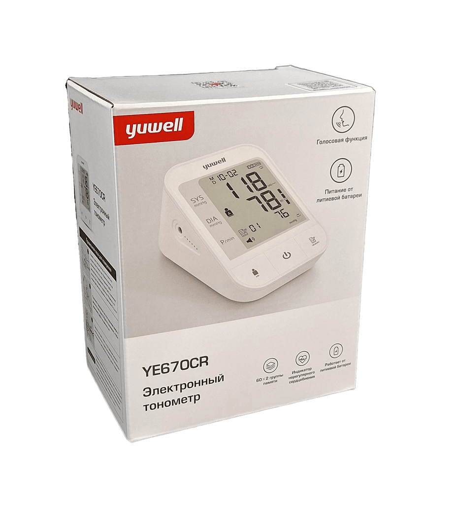 Tonometer elektronnyy Yuwell, YE670CR
