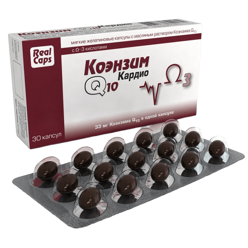 Коэнзим Q10 Кардио, капс. №30