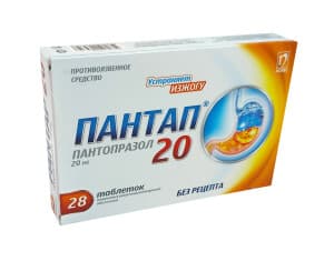 Пантап, 20 мг, таб. №28