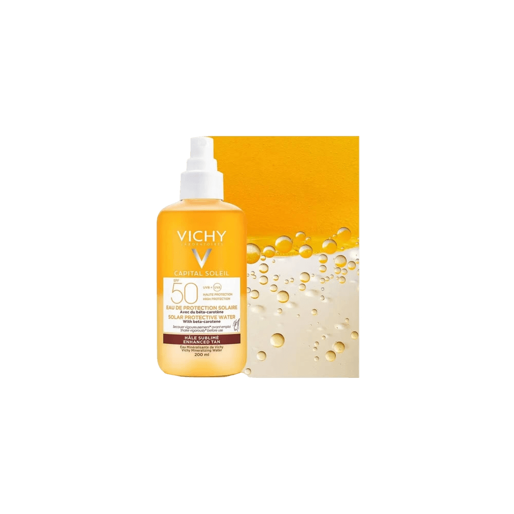 Солнечнаязащитная вода Vichy Capital Soleil SPF 50, 200 мл