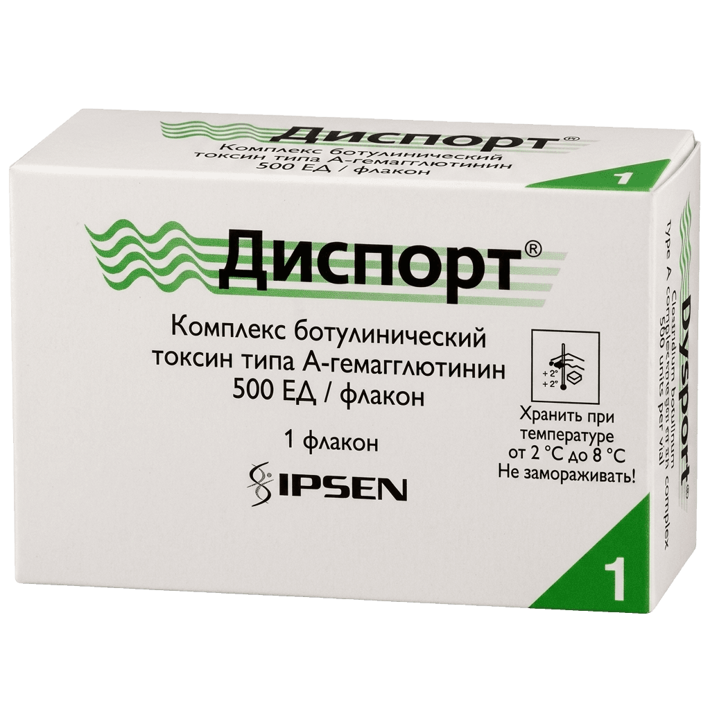 Диспорт, 500 ЕД, флак. №1