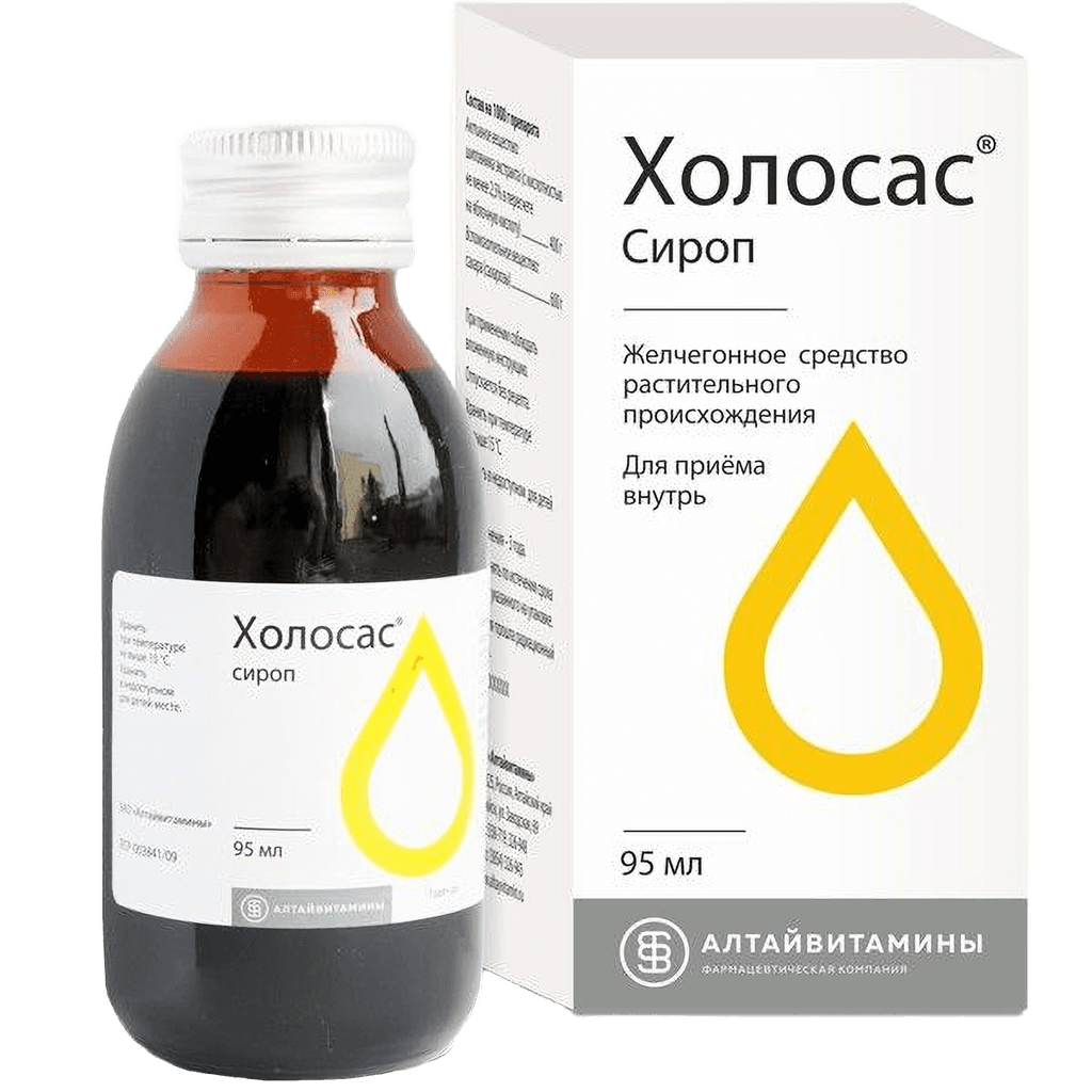 Холосас, 140 г, 95 мл, сироп